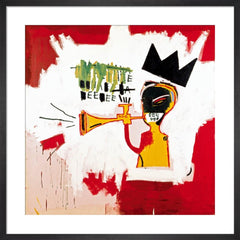 print Trumpet  by Jean Michel Basquiat ArtAndToys