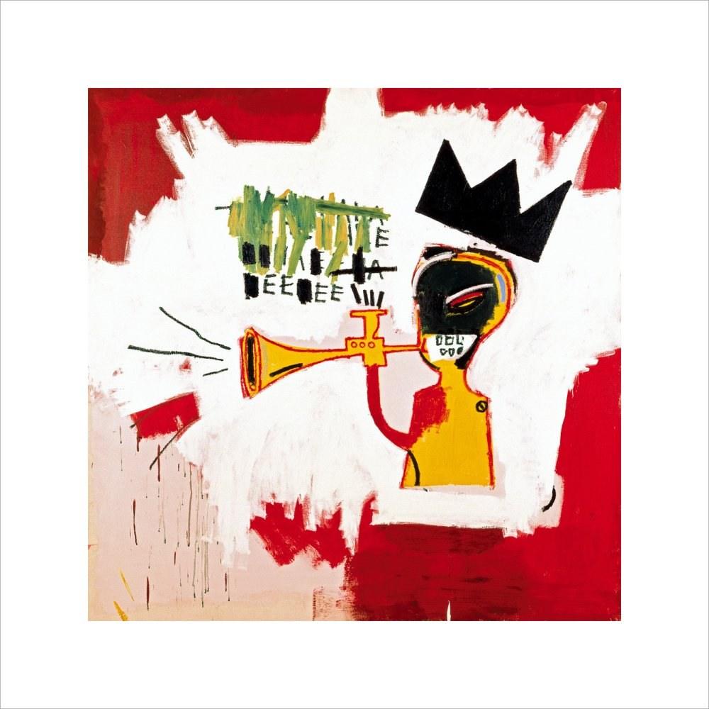 print Trumpet  by Jean Michel Basquiat ArtAndToys